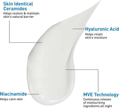 Cerave Pm Facial Moisturiaing Lotion Ultra Lightweight 89ml