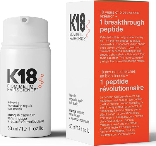 K18 - Biomimetic Hairscience Leave-In Molecular Repair Hair Mask