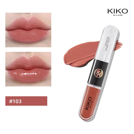KIKO Unlimited Double Touch Lipstick 103 Natural Rose
